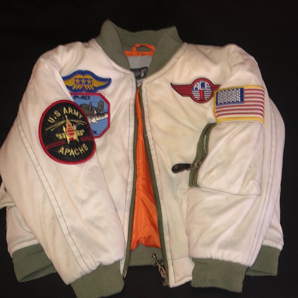 Kids vintage bomber jacket!!